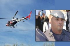 Cabo da Policia Militar morre após cair do Helicóptero Águia treinando em aeródromo particular 