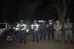 Guarda Municipal, Polícia Militar e fiscais da Prefeitura de São Manuel flagram festa clandestina