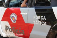 Policiais de Força Tática prendem em flagrante criminoso que cometeu furto contra lanchonete