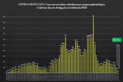Semana epidemiológica sobre a covid-19 em Botucatu apresenta queda de 83% de novos casos da doença