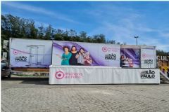 Carreta da Mamografia do Estado estará atendendo mulheres de São Manuel nesta semana