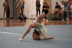 Botucatuense Yasmin Maia é campeã brasileira de ginástica rítmica na categoria infantil