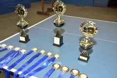 Jogos Infantis Plínio Paganini conhece campeões em tênis de mesa feminino e masculino e damas misto 
