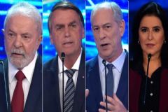 Trajetória dos principais candidatos à Presidência da República: Lula, Bolsonaro, Ciro e Tebet