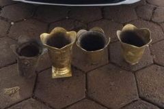 Guarda Municipal atende o terceiro caso de furto de vasos de bronze do cemitério neste final de semana