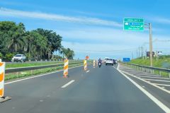 Rodovias do Tietê realiza obras em três dispositivos da rodovia Marechal Rondon, no trecho de Botucatu