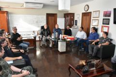 Reunião do prefeito com representantes das forças de segurança discute planejamento de ações 