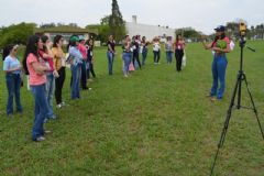 Celebrando o Outubro Rosa, curso de operação de drones reúne cerca de 200 mulheres na Fazenda Lageado